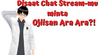 disaat chat streaming mamang minta ara ara