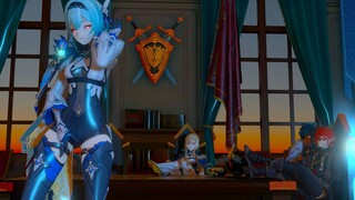 【MMD/原神】西风骑士团入团考核，做给你们看的