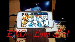 EXO 엑소 - Love Shot (Real Drum App Cover by Raymund)