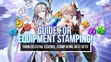 EQUIPMENT STAMP GUIDE ~Farming & Full Analysis of Sets!~ | Seven Knights