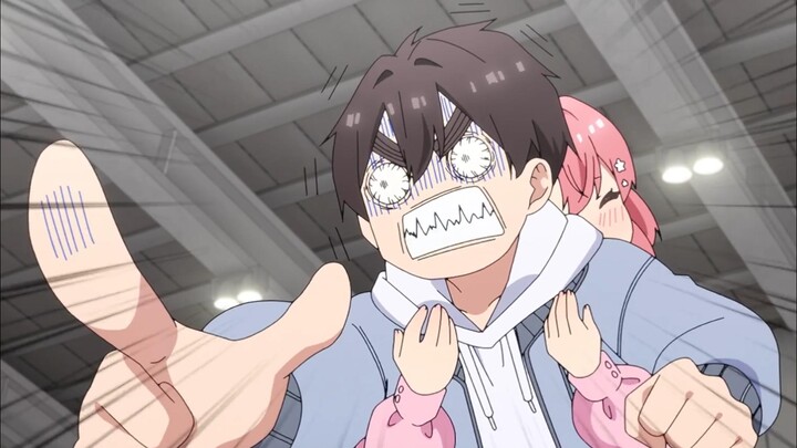 When the male protagonist heard someone scolding his girlfriend, he couldn't stand it.