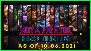 META FIGHTER MOBILE LEGENDS OCTOBER 2021 | FIGHTER TIER LIST MOBILE LEGENDS