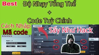 PUBG Mobile | BEST Độ Nhạy Tổng Thể + Code Tuỳ Chỉnh Sấy Như Hack Giành Cho Bạn | NhâmHNTV