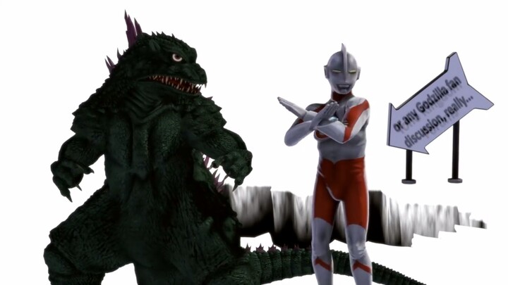 Godzilla VS Ultraman ก็อตซิล่าผู้อาภัพ ปะทะ คนดีศรีดาว M78 อุลตราแมน!