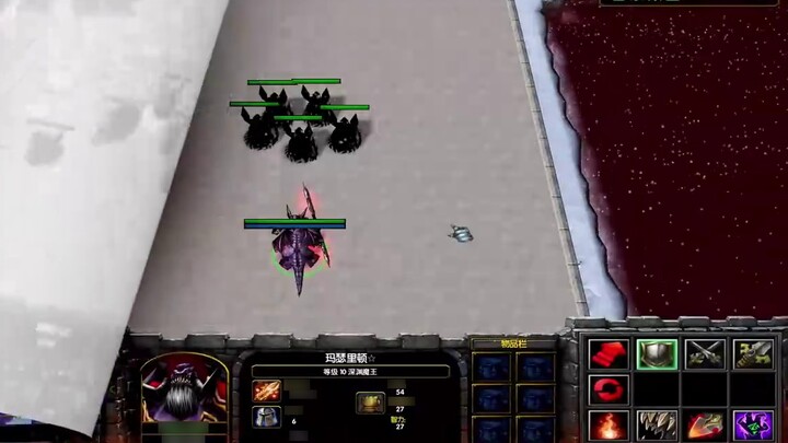 Warcraft 3, Nightmare Trial, if Maiev turned into a Bristleback