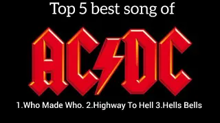 AC/DC top 5 best song