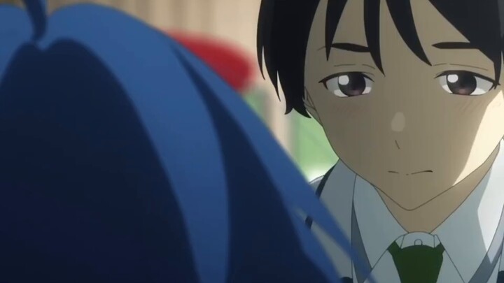 "Are you jealous?" "The school festival magic hasn't taken effect yet."