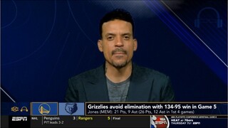 ESPN SC | Matt Barnes on Curry, Warriors mocked for 'embarrassing' loss vs Ja Morant-less Grizzlies