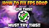 NEW UPDATE! HOW TO FIX FPS DROP EVEN IN HIGH SETTINGS (LEGIT) MOBILE LEGENDS 2020