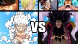 Matchup Between Straw Hat Pirates vs Blackbeard Pirates in the future