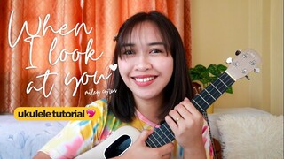 When I Look At You (Miley Cyrus) Ukulele Tutorial | Jaytee Taquiso Official