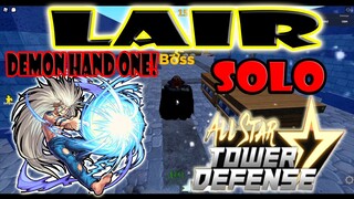 LVL 80 DEMON JUSUKE BEATING LAIR SOLO NORMAL MODE - ALL STAR TOWER DEFENSE