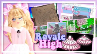 😍 NEW HAIR UPDATE! ❤️ & VALENTINES DAY REALM COMING SOON! // Roblox Royale High Tea Spill