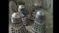 Dalek action in: 'Death To The Daleks' (1974)