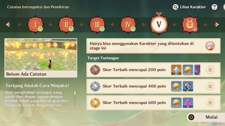 Genshin Impact - Terbang Adalah Cara Ninjaku ( Part 1 )