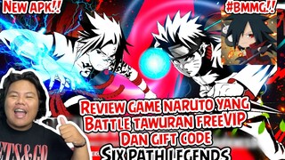 🤩REVIEW DAN REEDEM GIFTCODE GAME NARUTO SIX PATH LEGENDS NEW APK SERTA TES GACHA RAMAH