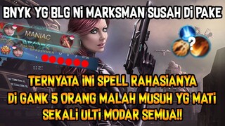 MARKSMAN PALING SUSAH DIPAKE KATANYA!! INI SPELL RAHASIANYA, SEKALI ULTI RATA SMUA!!