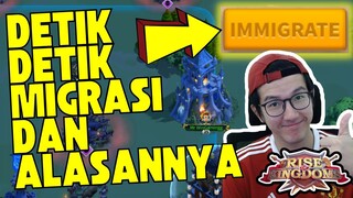 DETIK-DETIK + KESERUAN + ALASAN MIGRASI KE KINGDOM 1945‼️ Rise Of Kingdoms ROK Indonesia #DeddydiROK