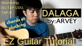 Arvey - DALAGA (Guitar Tutorial)