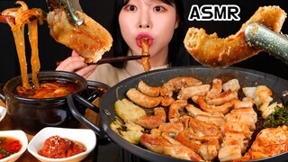 ASMR 소곱창 대창 곱창전골 볶음밥 리얼사운드 먹방 MUKBANG BEEF TRIPE(INTESTINE) AND FRIED RICE lòng ผ้าขี้ริ้ว babat