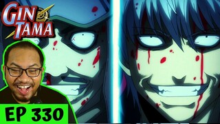 IT'S RAINING BLOOD! 🤩 GIN + UMIBOUZU COMBO! | Gintama Episode 330 [REACTION]