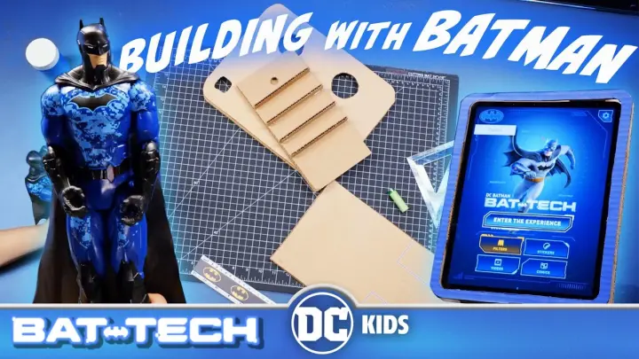 DIY Tablet Stand | Building With Batman | @DC Kids