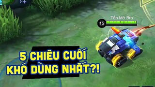 MLBB | TOP 5 CHIÊU CUỐI KHÓ DÙNG ĐỂ PHÁT HUY TỐI ĐA SỨC MẠNH NHẤT?! | Tốp Mỡ Gaming