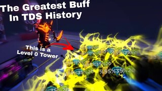 This Is The Greatest Buff In TDS History - Tower Defense Simulator