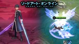 Kirito has finally arrived in mobile legends || Sword Art Online x ML:BB || Skin Review