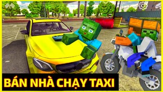 [ Lớp Học Quái Vật GAME ] THẦY CHƠI LỚN BÁN NHÀ ĐỂ MUA XE CHẠY TAXI 🚕  | Minecraft Animation