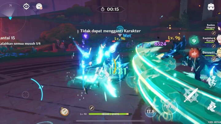 Genshin Impact - Pergerakan, Dunia Perubahan Mendadak ( Part 2 )