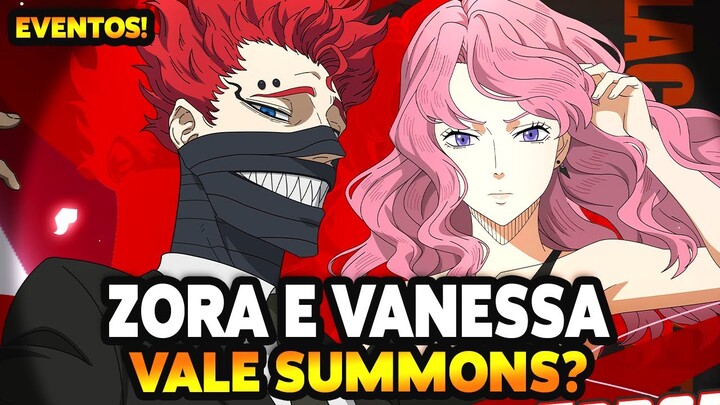 SKIP VANESSA E ZORA? ASTA BLACK DIVISOR CHEGANDO NOVOS EVENTOS! BLACK CLOVER MOBILE