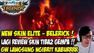 LAGI REVIEW SKIN TIBA" GEMPA BUMI !! PANIK GW LANGSUNG KABUR COY! MOONTON BECANDA ASLI