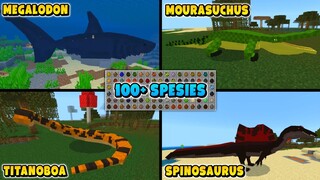 CARA SPAWN DINOSAURUS DI MINECRAFT PE !!