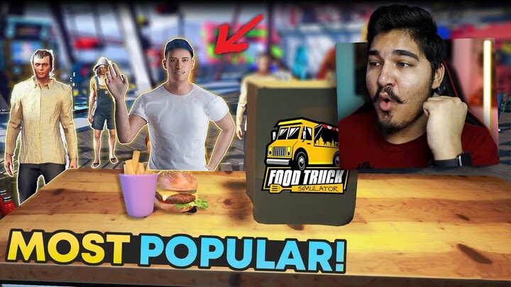 I Became THE Most POPULAR Street FOOD Seller! - Food Truck Simulator #6
