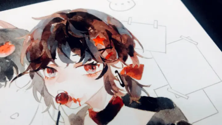 [Painting] Reviewing Sakura's 12 Colors Solid Watercolor