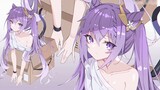 [Nekopara× Genshin Impact] New catgirl: Lavender · Keqing