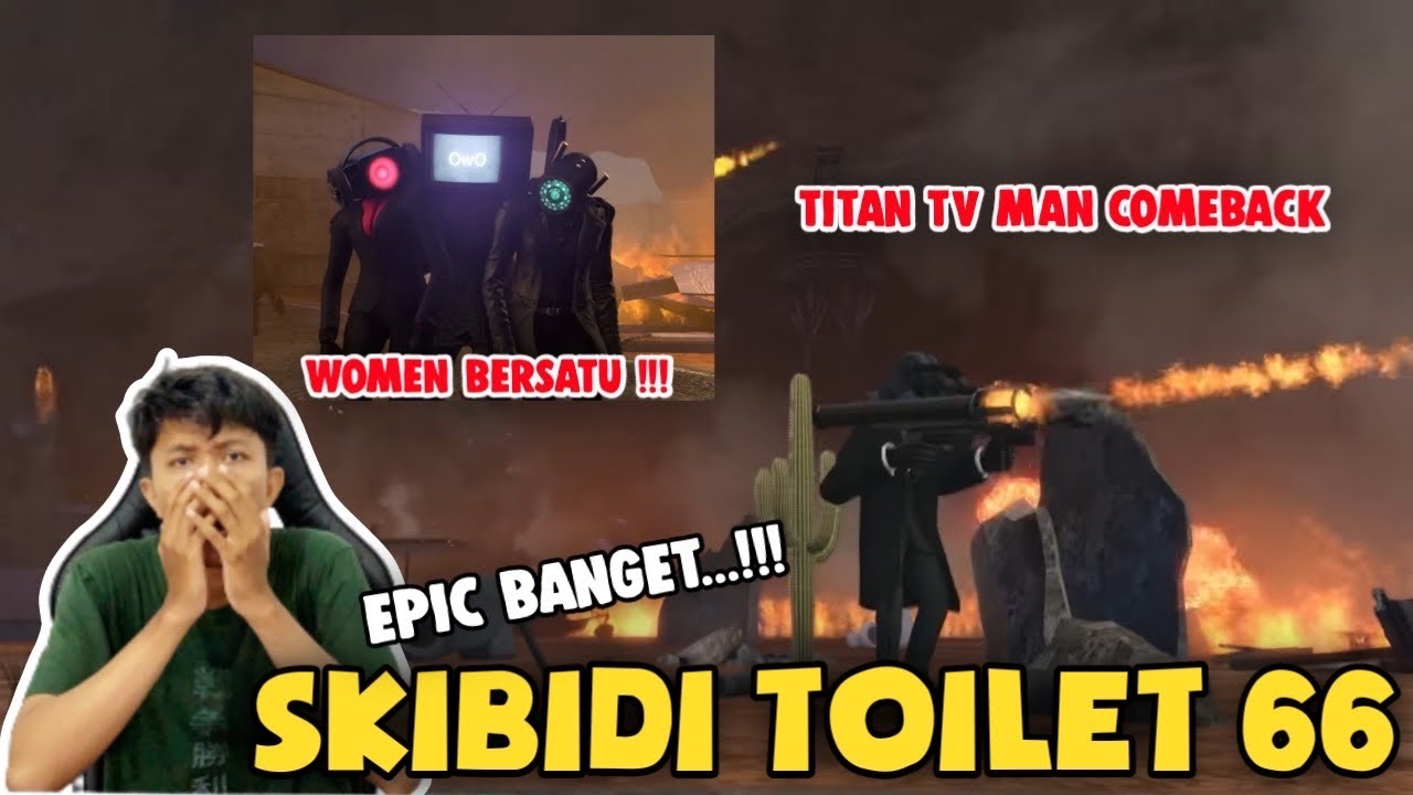 เจ้าหมีปลอมตัวเป็น Skibidi Toilet Spy - BiliBili