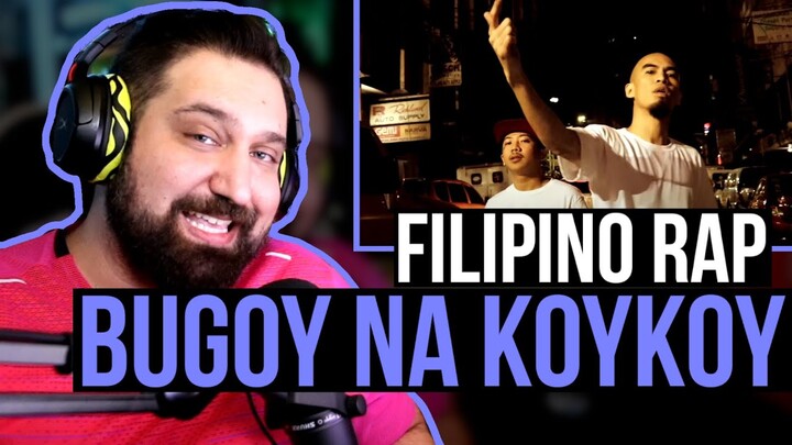 Bugoy na Koykoy - Tinatawag Ng Tropa | American reacts to FILIPINO RAP!