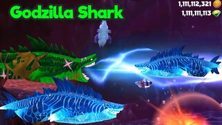 HUNGRY SHARK EVOLUTION - GODZILLA SHARK CÓ SỨC MẠNH BẮN RA LAZE NGUYÊN TỬ