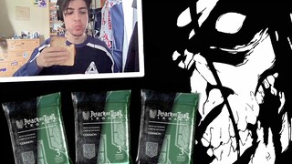 Unboxing Attack on Titan NFT's While Eating a Sandwich (ASMR)