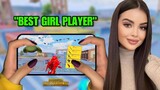 iPhone 13 Pro Max Pubg HANDCAM🔥4 FINGER + Full GYRO | BEST GIRL PLAYER #4