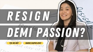 RESIGN KERJA DEMI PASSION, BOLEH GAK SIH? | #CeritaUang Rini