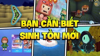 MINI WORLD: NHỮNG ĐIỀU LƯU Ý KHI CẬP NHẬT SINH TỒN  PHIÊN BẢN MỚI