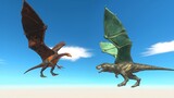 Flying Carnivore vs Herbivore TOURNAMENT - Animal Revolt Battle Simulator