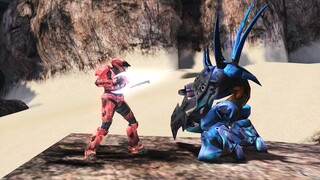 Halo Reach Spartans VS. Halo 1 Hunters