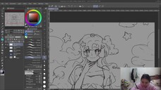 [Speedpaint] Cloudy Girl!