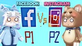 Facebook đại chiến Instagram trong Mini World | Mini Game | Meowpeo