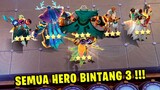 SEMUA HERO BINTANG 3 PAKE NATURE EVA 3! - Magic Chess Mobile Legends