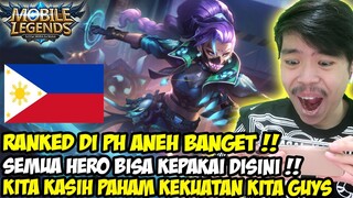 GILA! RANKED DI PH (FILIPINA) SANGAT MEMBAGONGKAN, DRAFT PICK NYA BUKAN MAEN! KACAU COY!